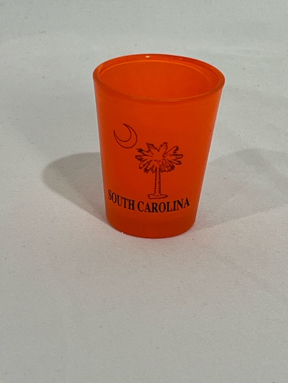 South Carolina Orange Souvenir Shot Glass